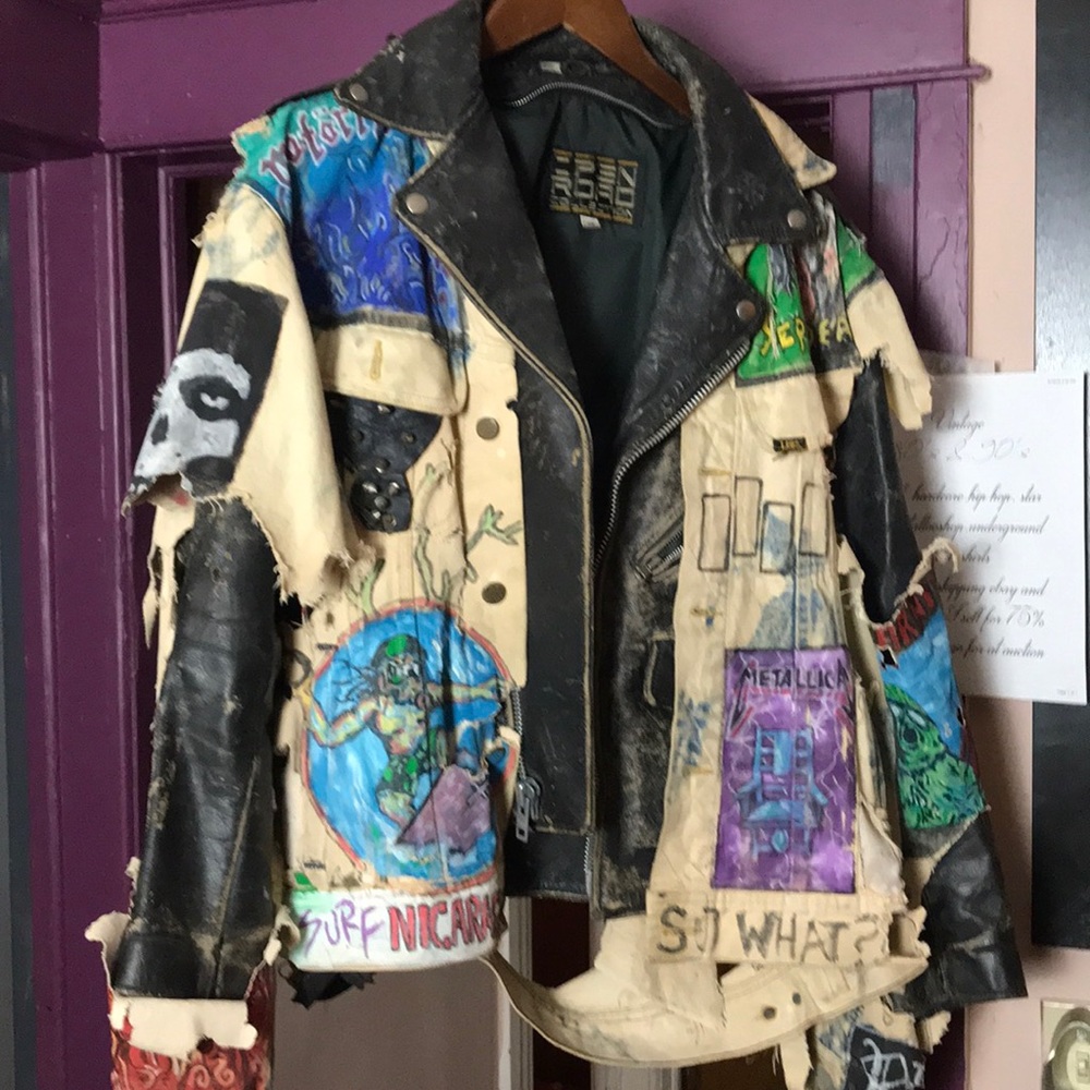 My hand made, high school scrapper jackerl